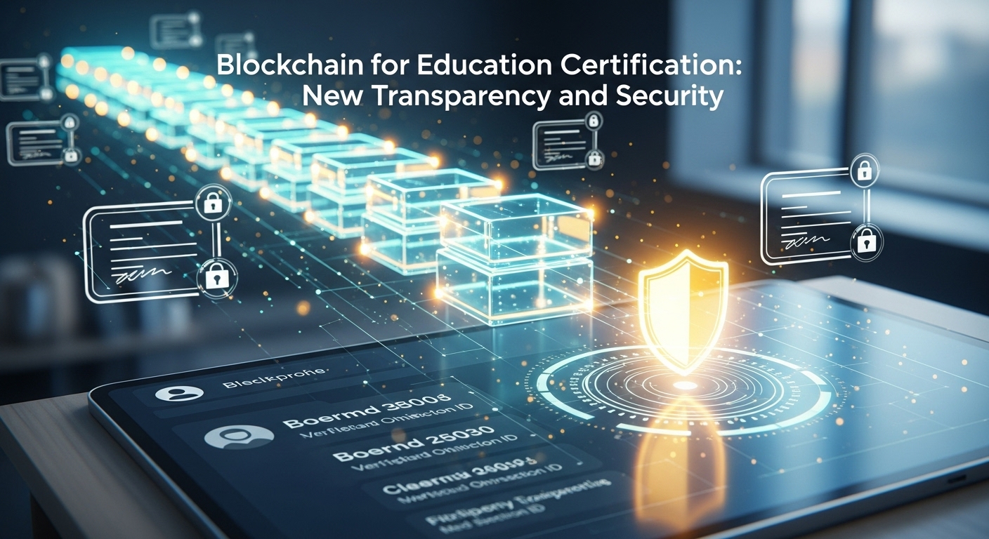 Blockchain untuk Sertifikasi Pendidikan: Transparansi dan Keamanan Baru