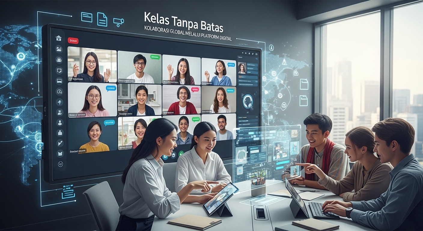 Kelas Tanpa Batas: Kolaborasi Global Melalui Platform Digital